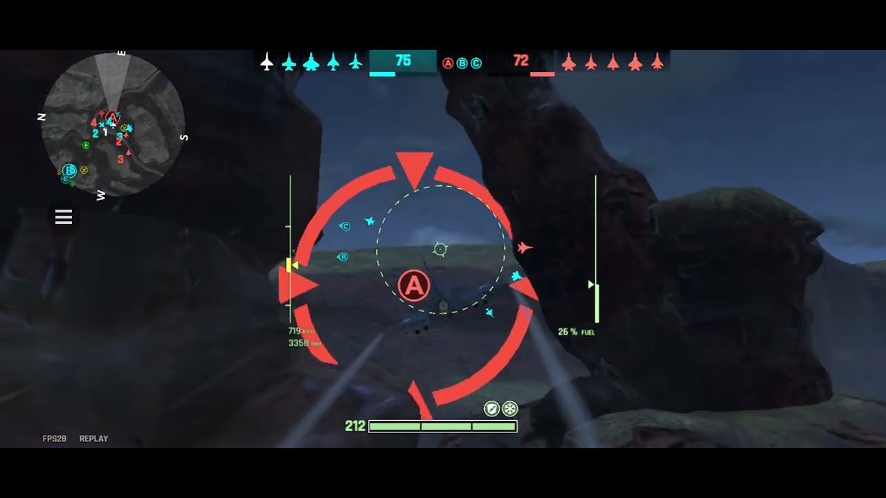 ( 1 Vs 1 ) A-4 Level 8 vs F-22 Level 12