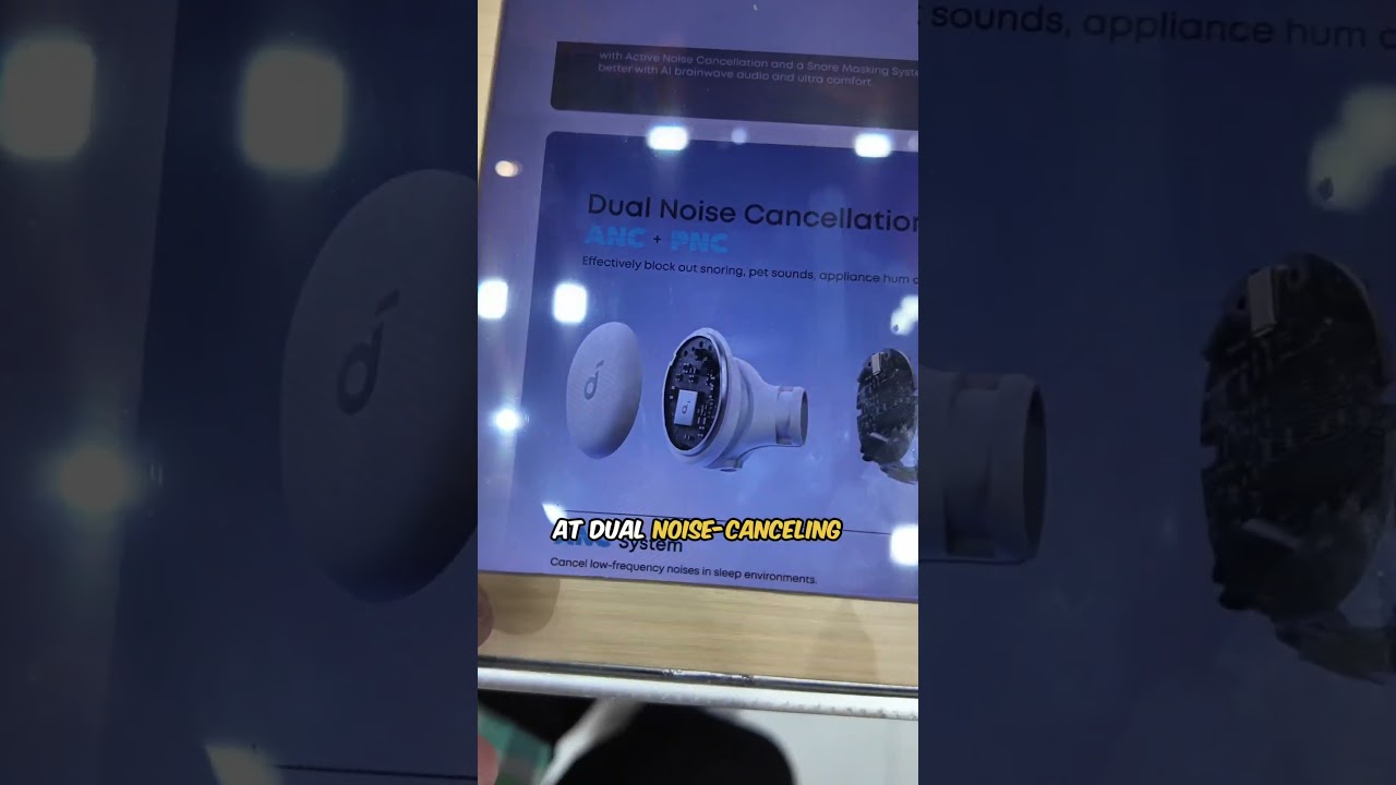 These Soundcore Sleep Earbuds Block Out Snoring | IFA 2025 #shorts