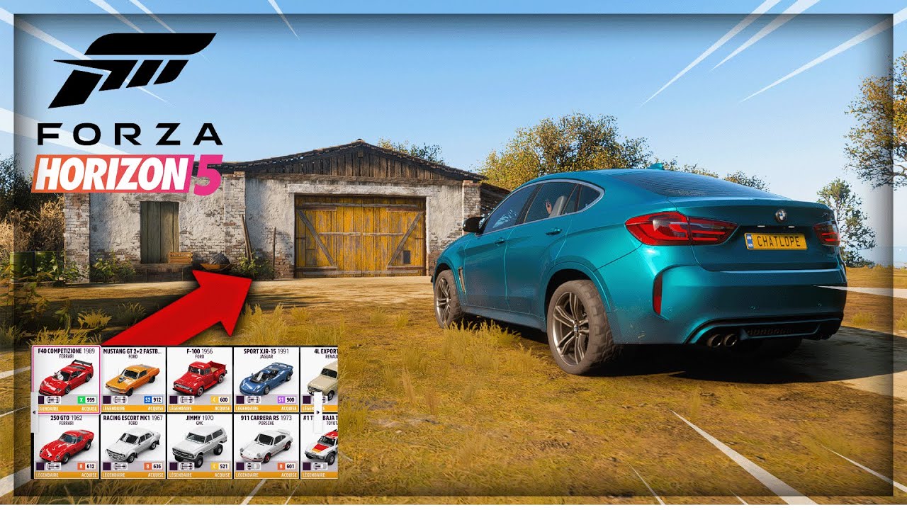 FORZA HORIZON 5 : LES TRESOR DE GRANGES ! BARN TREASURE !