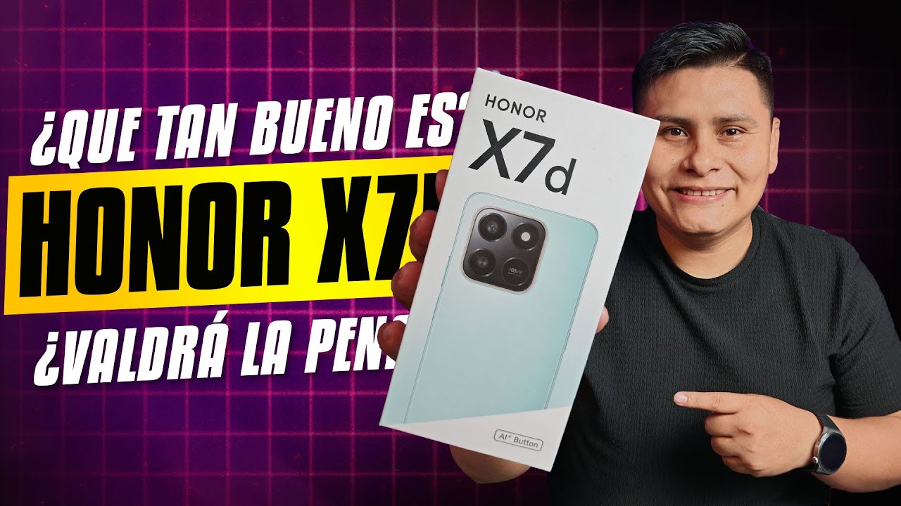 HONOR X7D│¿Es BUENO o NO?│UNBOXING y PRIMERAS IMPRESIONES