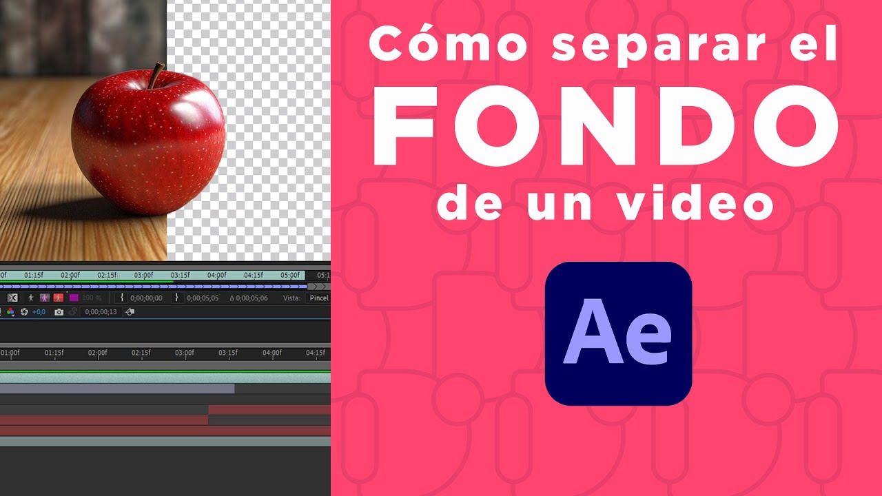 Cómo SEPARAR el FONDO en un video | Tutorial After Effects