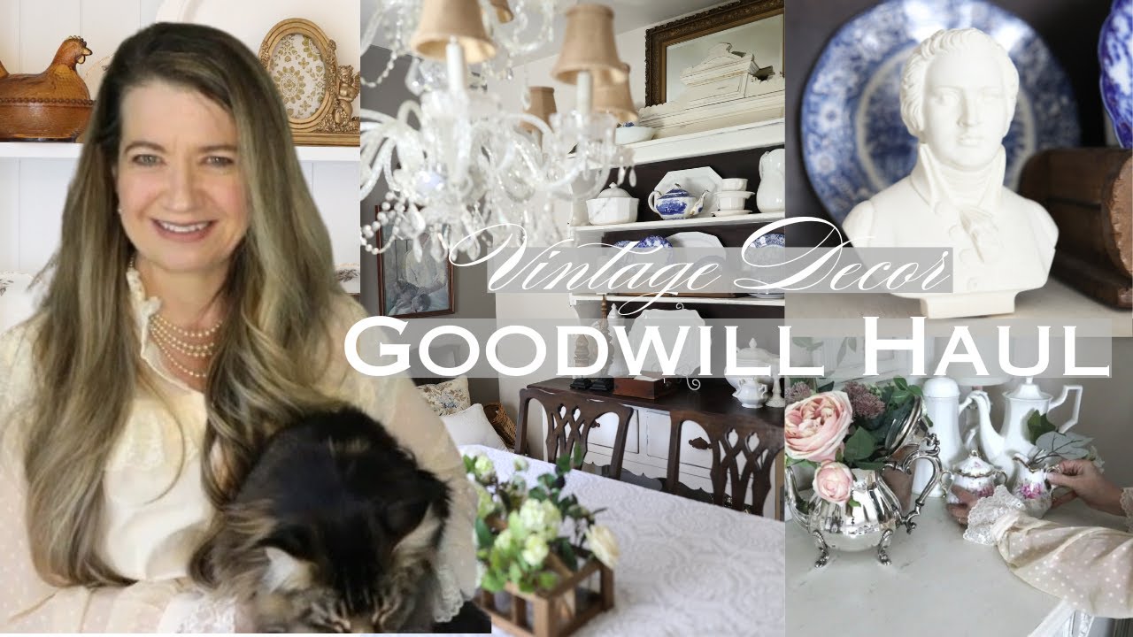 Latest Goodwill Haul + How I Style Them In My Home | Outstanding Vintage Finds For Cheap