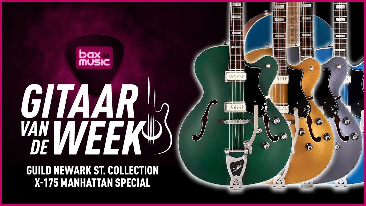 GVDW Guild Newark St. Collection X-175 Manhattan Special I Bax Music