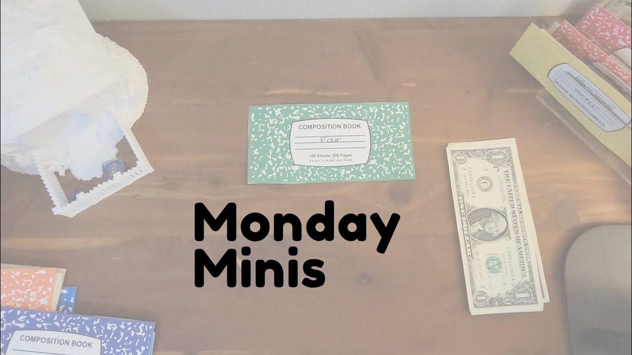 Monday Minis | Graduation Savings | Month Ahead | January Rollover 