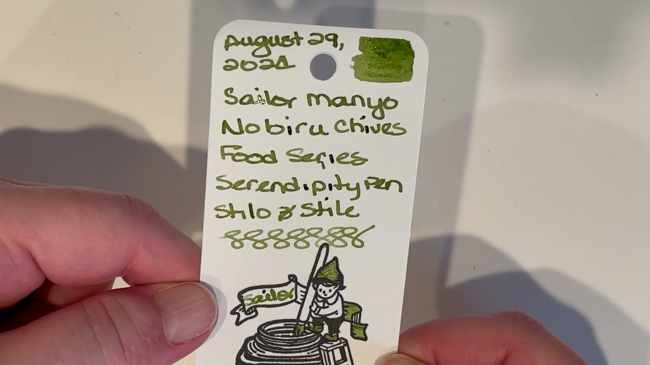 Swatching Six Sailor Manyo Inks ~ Episode 155 ~ #fountainpenink #sailormanyoinks