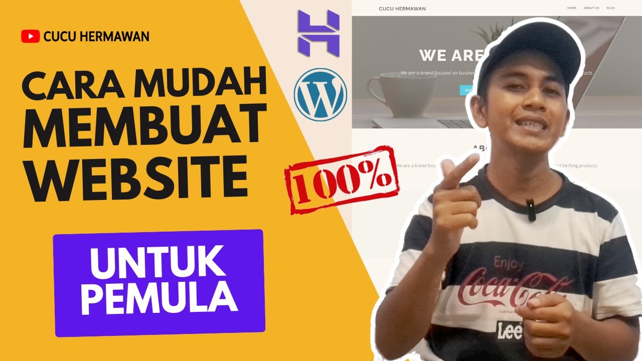 TUTORIAL #2 : CARA GAMPANG MEMBUAT WEBSITE DARI NOL UNTUK PEMULA DENGAN HOSTINGER DAN WORDPRESS 2026