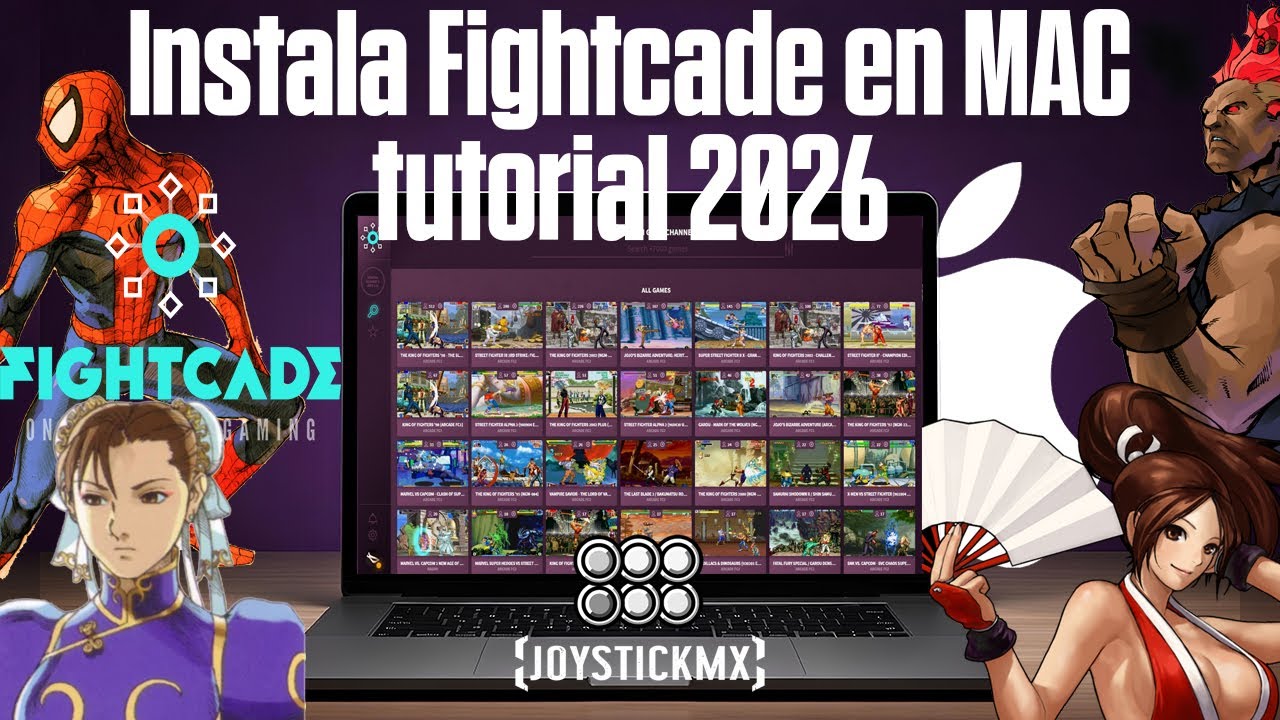 Aprende a Instalar FIGHTCADE en MacOS - Tutorial 2026