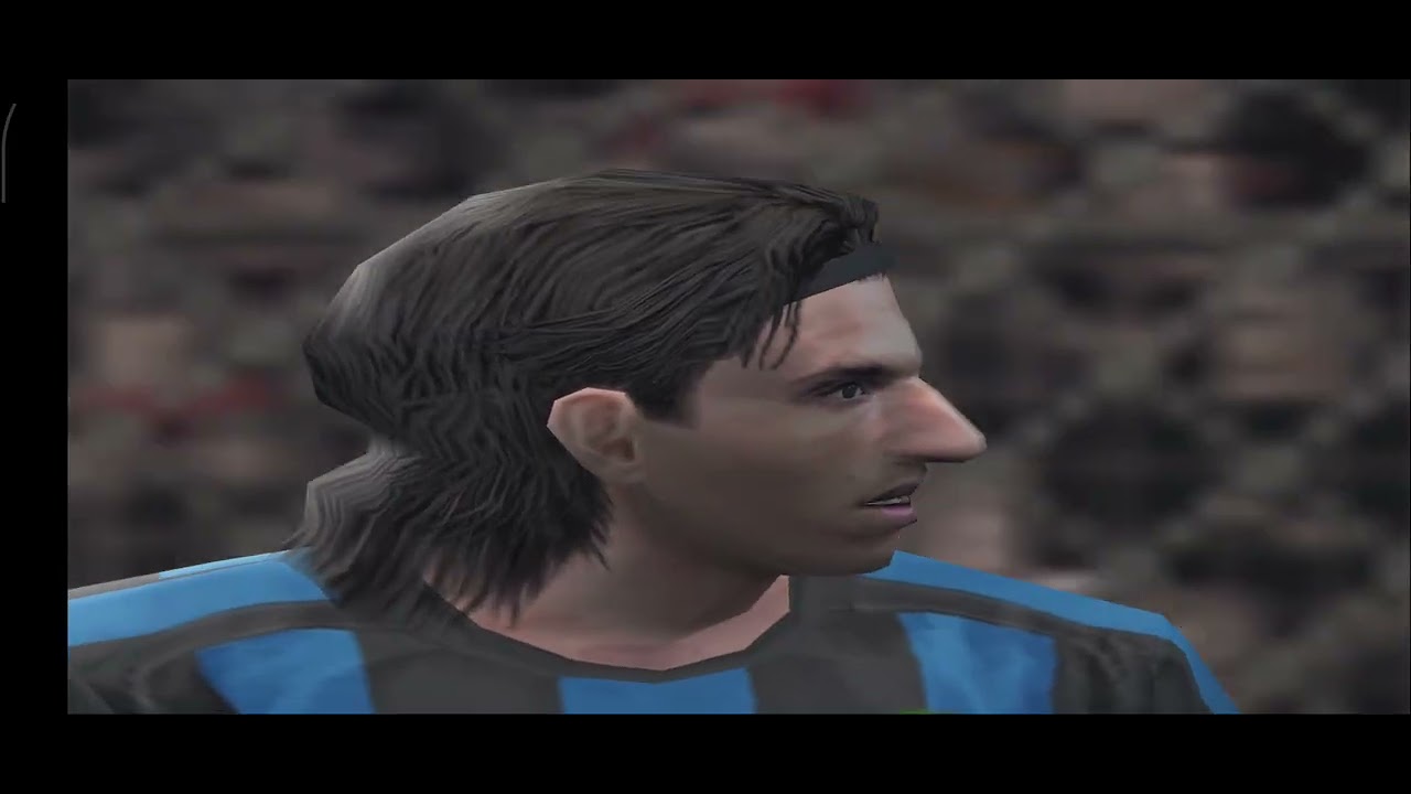 Jogando PS2 - Winning eleven 10 - MILAN X INTER