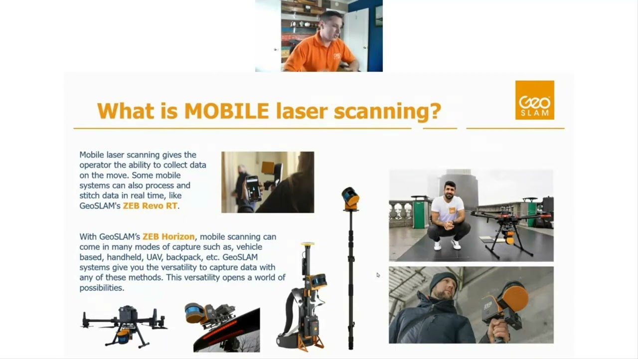 Webinar GeoSLAM - Introduction to Handheld Laser Scanning