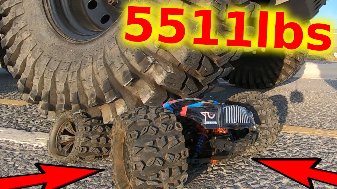 Giant RC Car won't die!!