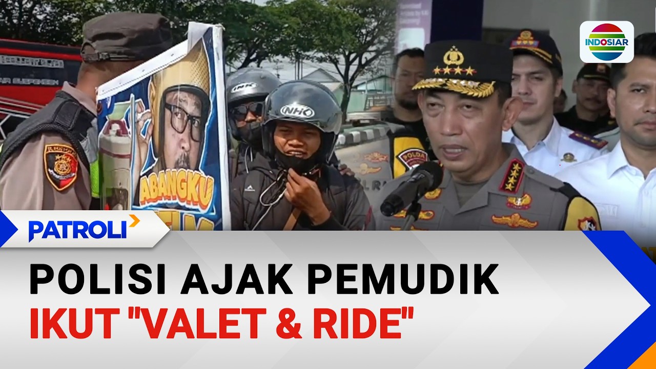 Polisi Ajak Pemudik Ikuti “Valet & Ride” | Patroli