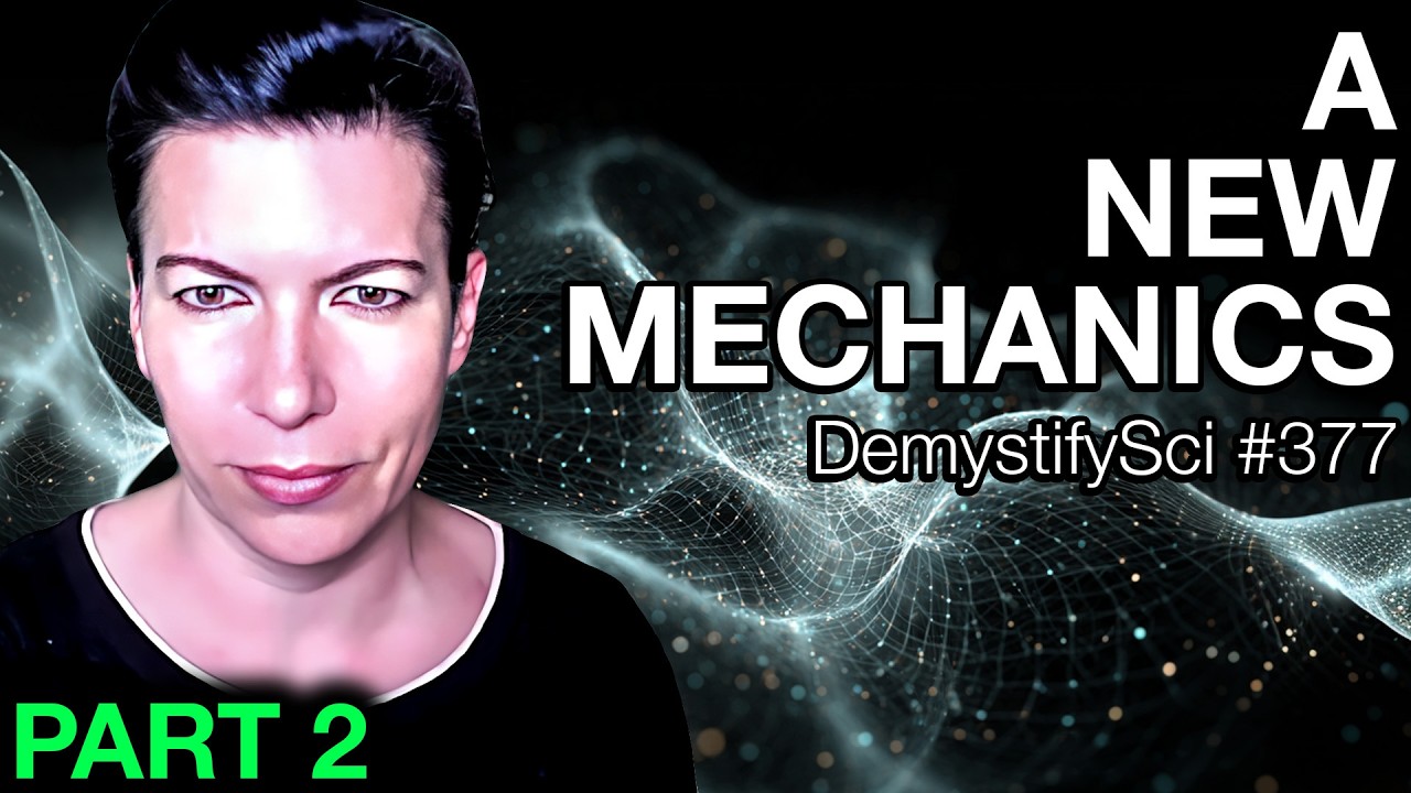 An Elastic Theory of Mass and Charge (Part 2) - Dr. Chantal Roth, Elastic Aether, DemystifySci #377
