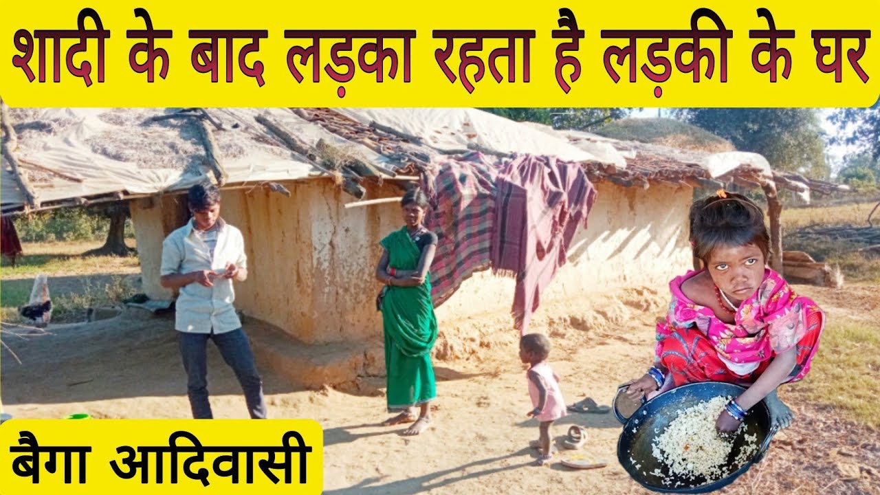 बैगा आदिवासियों का जनजीवन/ Baiga adivasi life style
