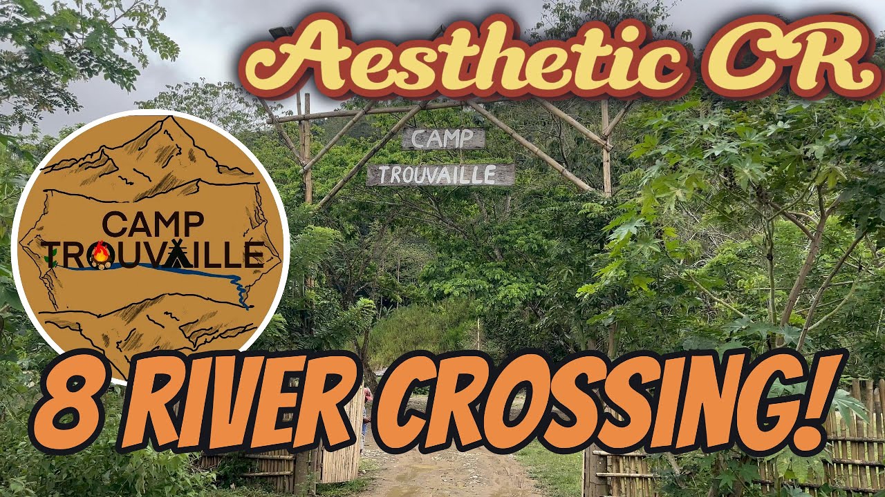 CAMP TROUVAILLE | 8 RIVER CROSSINGS | CAR CAMPING | New Gen Ford Ranger