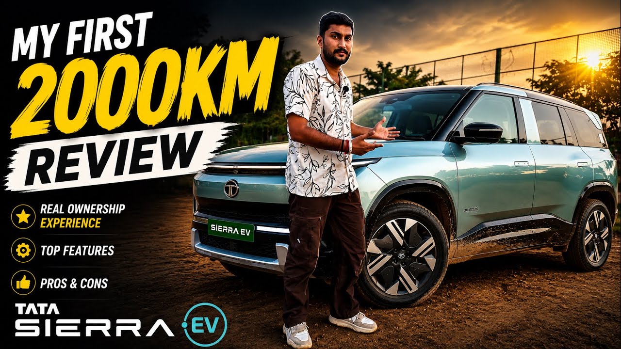 I Drove the Tata Sierra EV for 2000 KM &ndash; Here&rsquo;s the Truth!😭