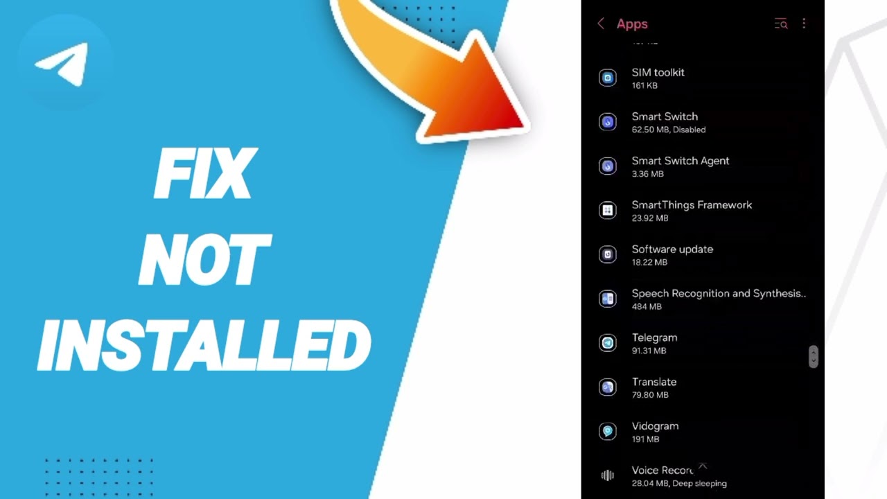 How To Fix Not Installed On Telegram App 2025