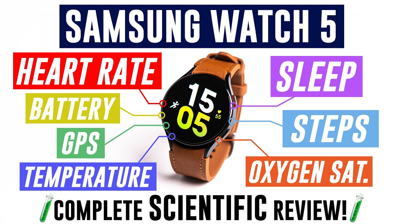 Samsung Watch5 : Complete Scientific Review! (Galaxy Watch 5)