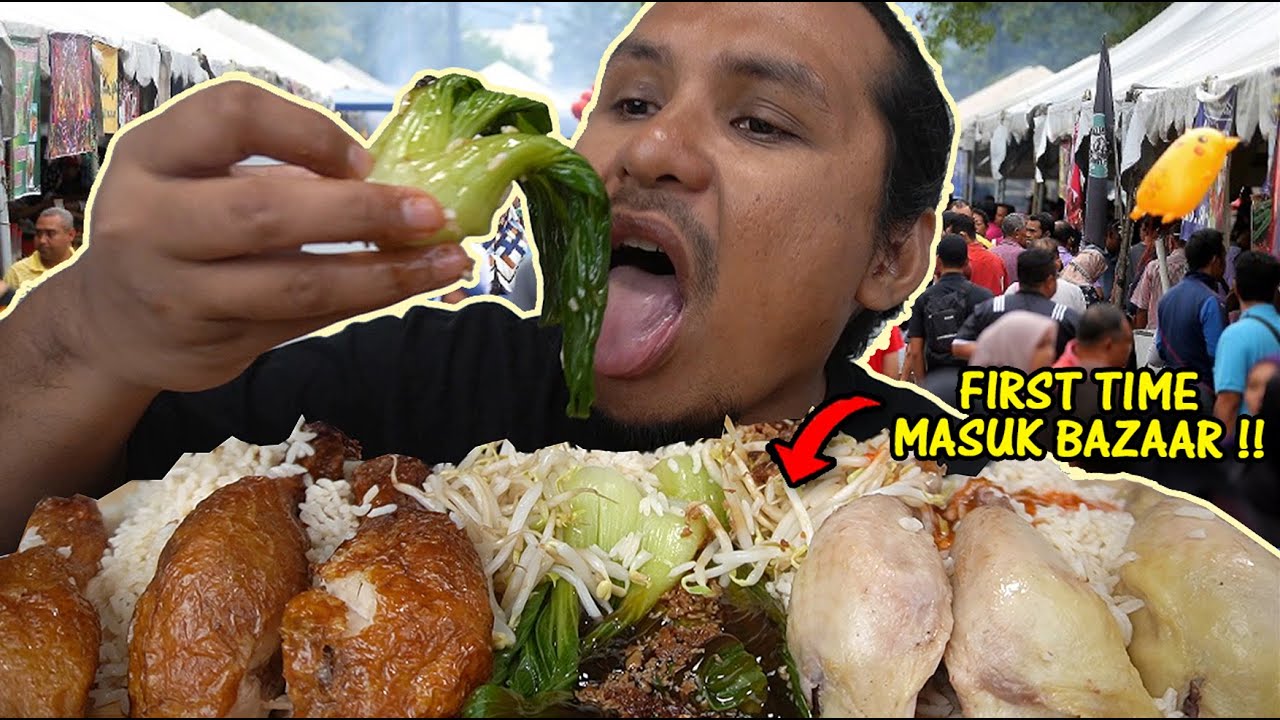 impian aku akhirnya tercapai....  (mukbang malaysia) NASI AYAM MAK CHILI