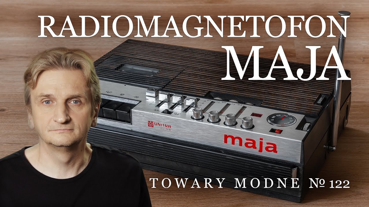 Radiomagnetofon Maja [TOWARY MODNE 122]