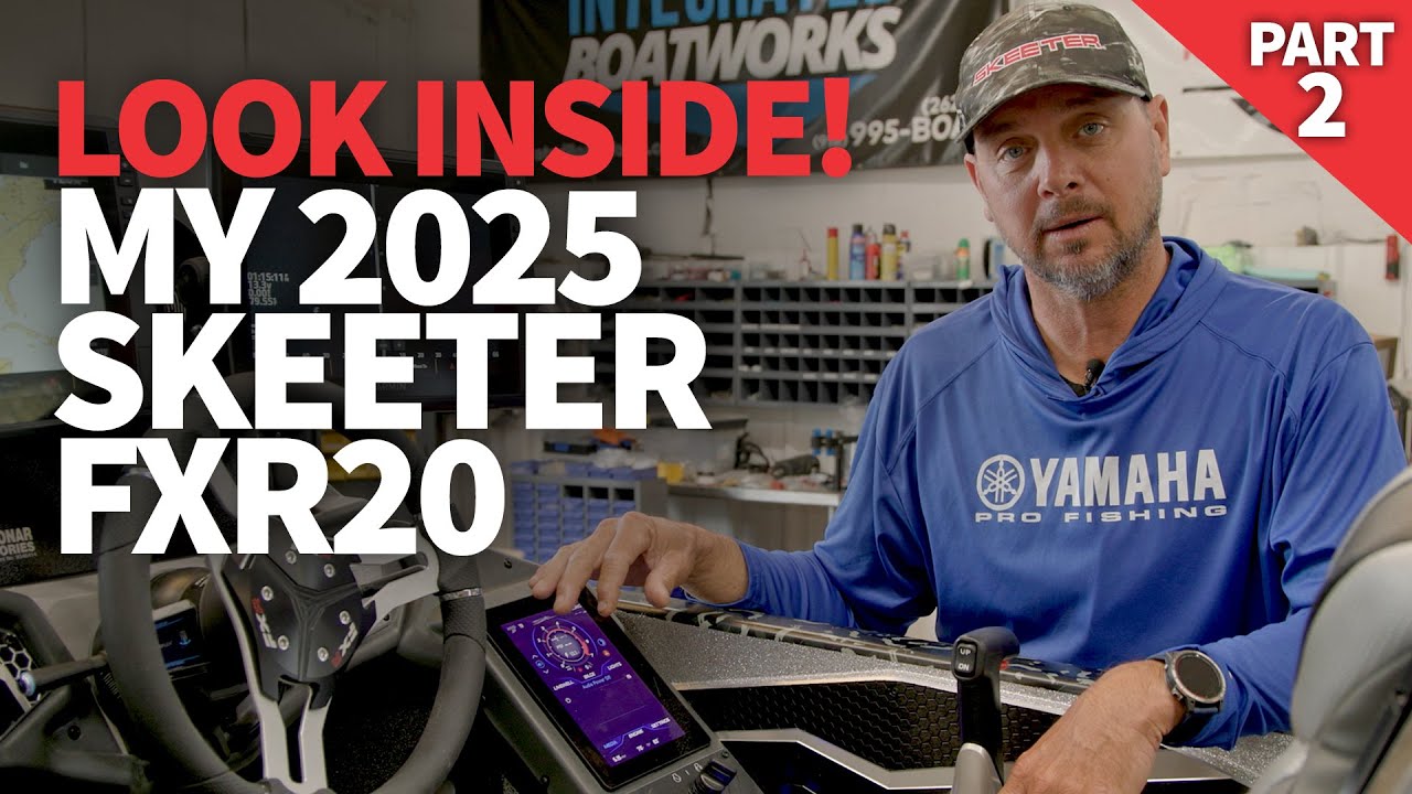 Экскурсия на лодке SKEETER FXR20 2025 года (ЧАСТЬ 2 — ВНУТРЕННИЙ ВИЗИТ)