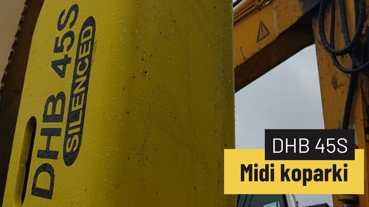 Młot hydrauliczny do  koparki DHB 45S