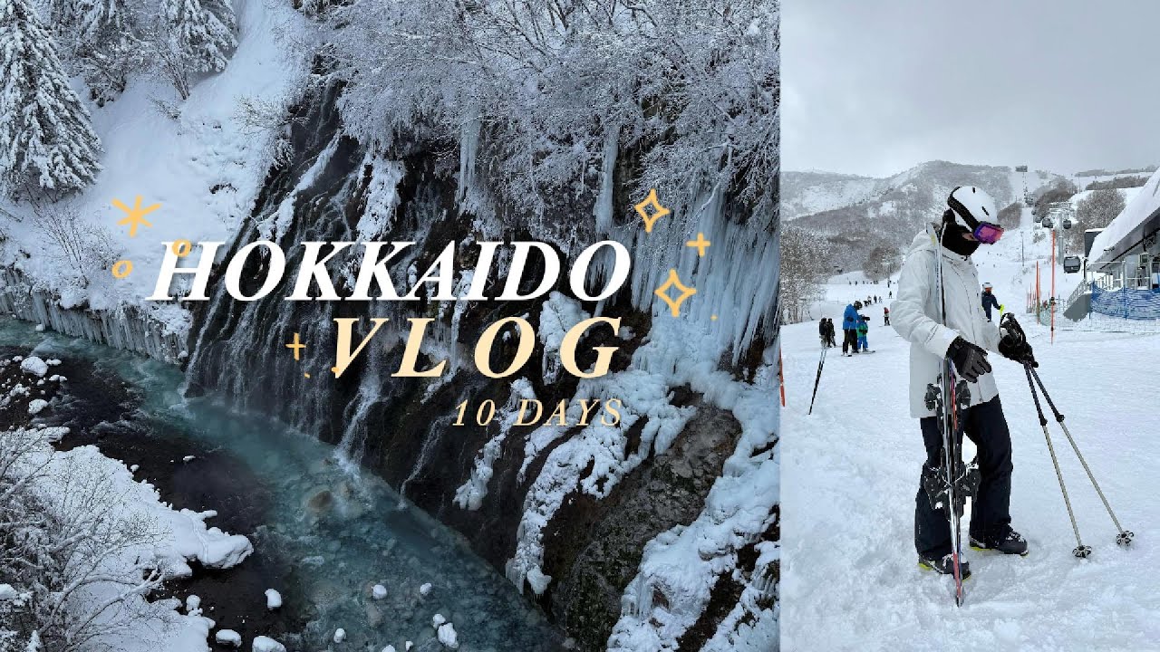 10-day hokkaido winter vlog │ sapporo, niseko, otaru, furano, asahikawa, biei