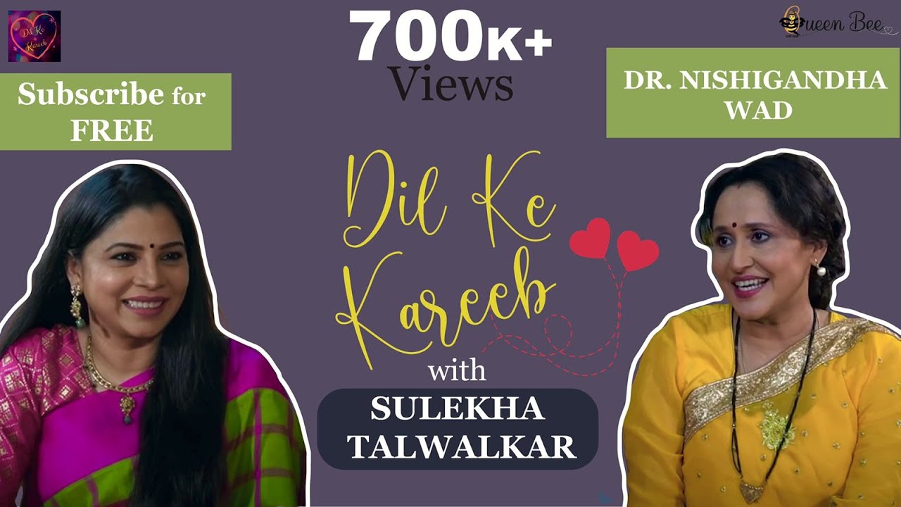 Immensely Qualified Yet Humble & Grounded Dr. Nishigandha Wad on Dil Ke Kareeb with Sulekha