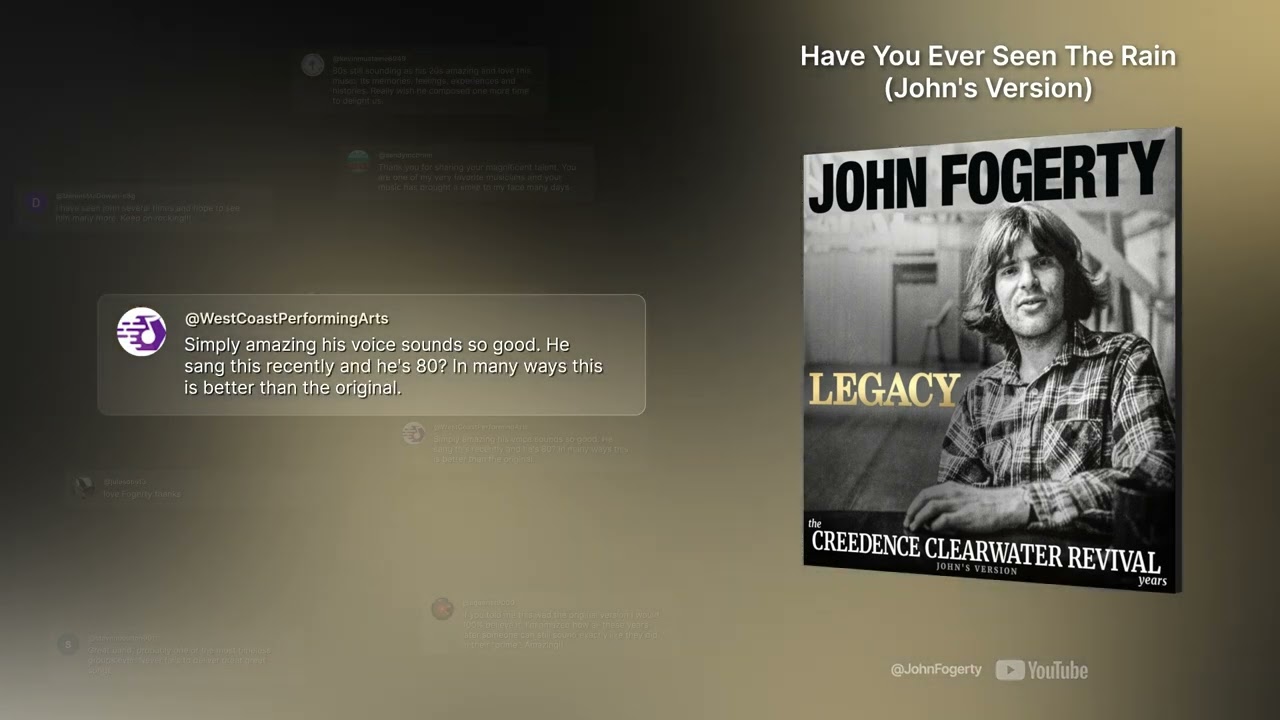 John Fogerty - Have You Ever Seen The Rain (John's Version - Fan Celebration)