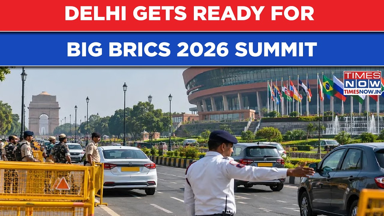 Delhi Gets Ready For BRICS Summit, Traffic Diversions, Motorcade Rehearsal, Security Drills & More