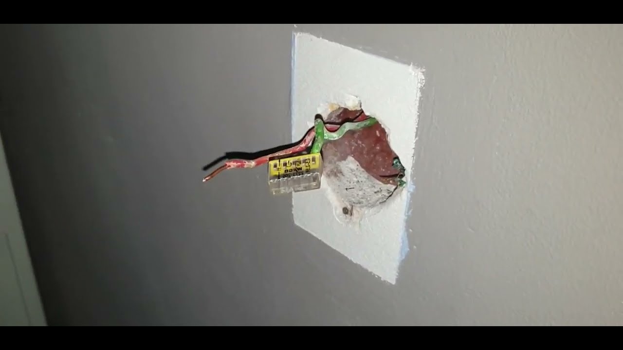afdoppen van stroomkabel met lasklem om brand te voorkomen