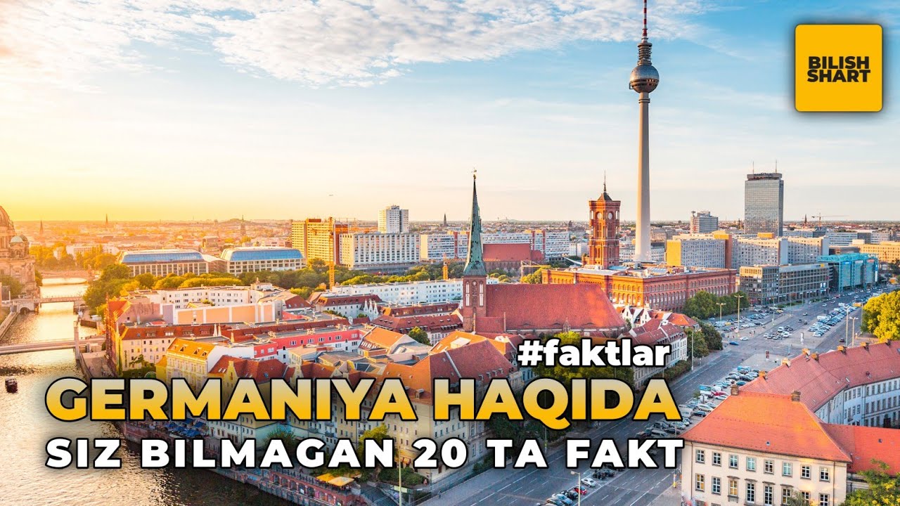 Germaniya haqida siz bilmagan 20 ta fakt | Bilish Shart