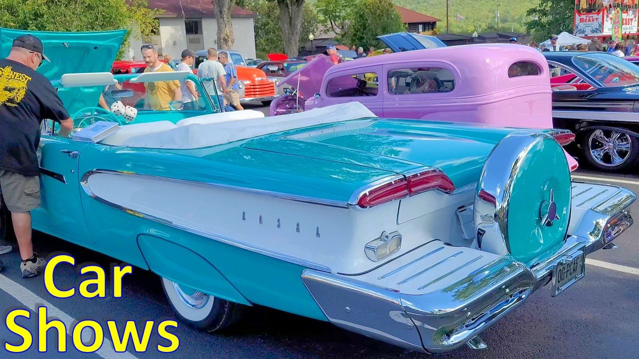 Partying down at classic car shows around the USA