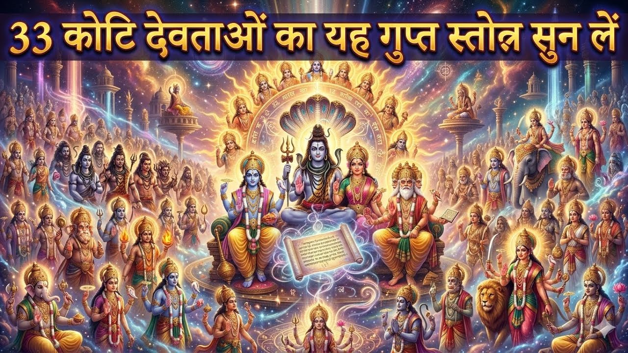 33 कोटि देवताओं का यह गुप्त स्तोत्र सुन लें 🤫 | The Hidden 33 Koti Mantra