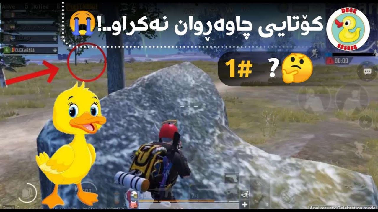 یاریەکی خۆشی مراوی بەڵام کۆتاییەکی سەیر!! 😨🐥 Duck got win?