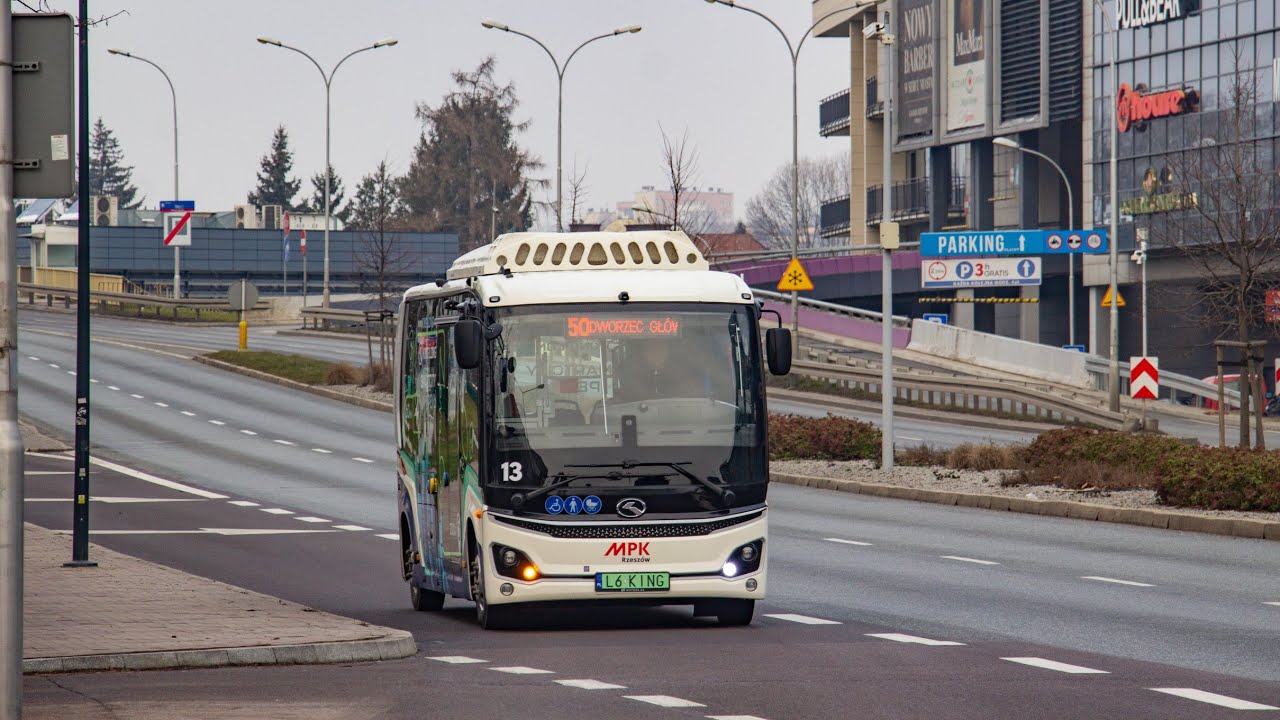 King Long SmartCity PEV6 #13 (testy w MPK Rzeszów) [🚍50]