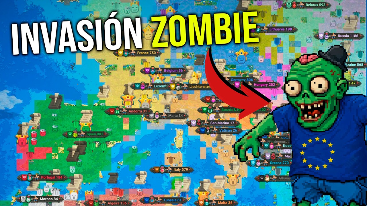 Desato una Invasión Zombie en Europa... ¿Sobrevivirán?