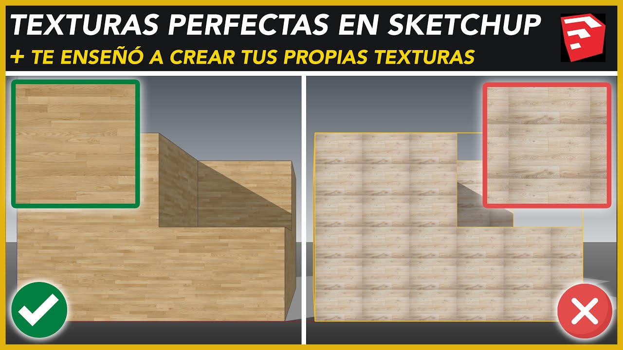 Errores al descargar y poner texturas en SketchUp ¡Que no te pase!
