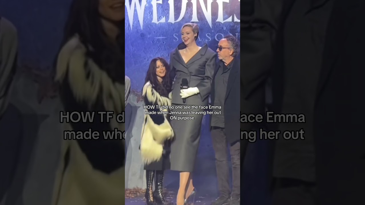 And everyone still loves her&hellip; #emmamyers #jennaortegawednesday #wednesday #fyp