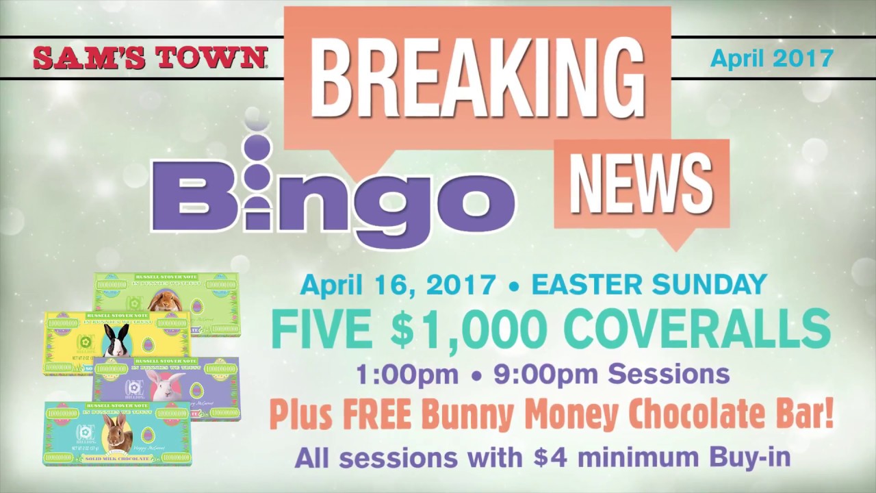 April Breaking Bingo News - 2017