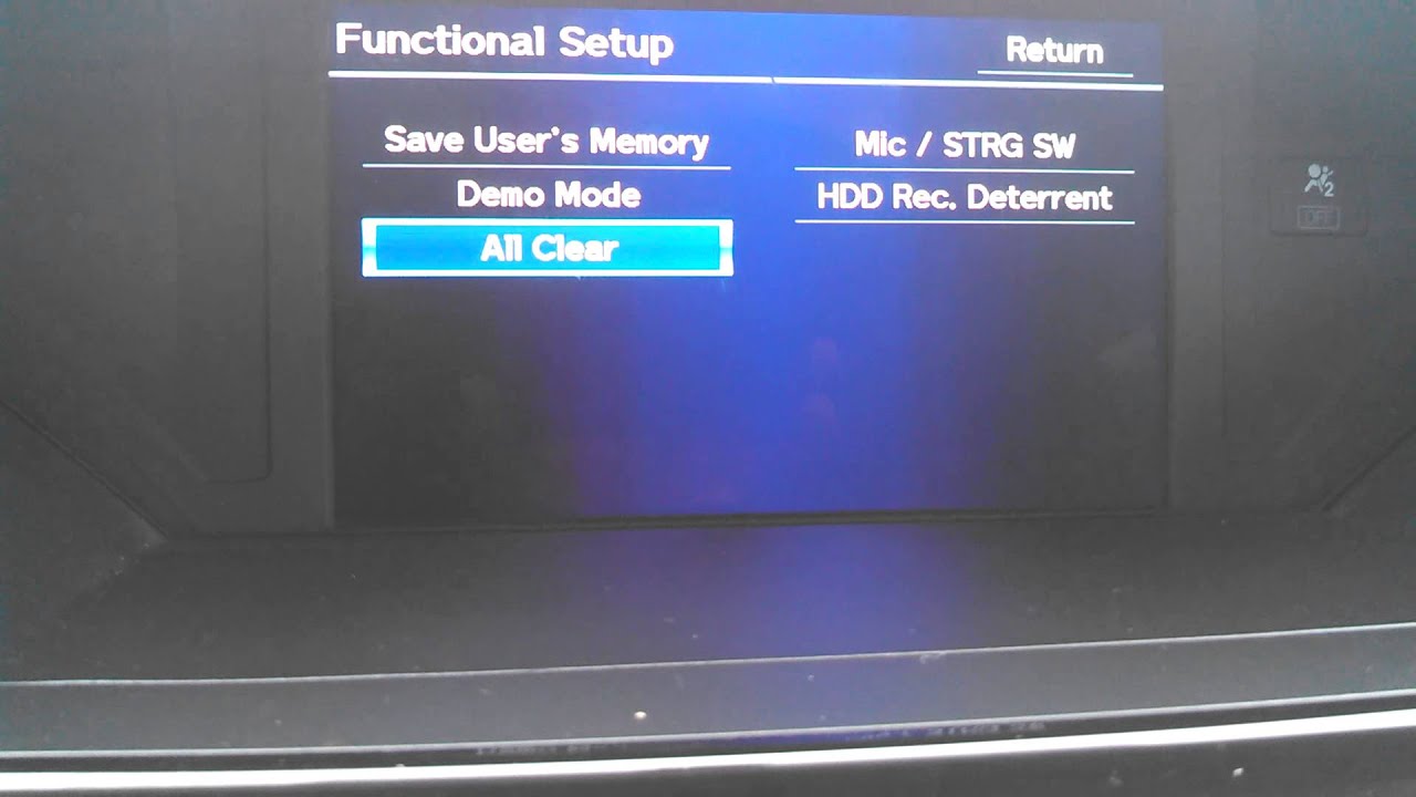 Сброс навигации, очистка навигации, удаление информации GPS для Honda Pilot 09-15