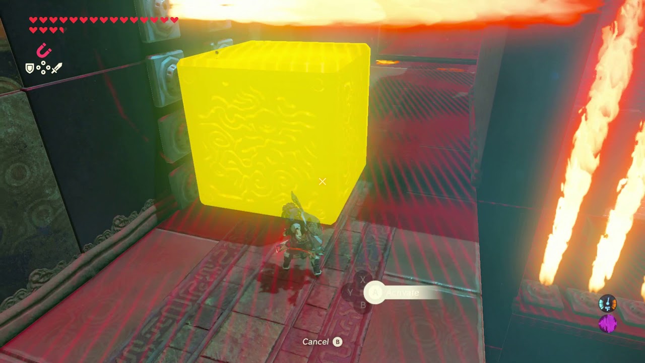 Zelda BOTW: Kuh Takkar- Melting Ice Hazard