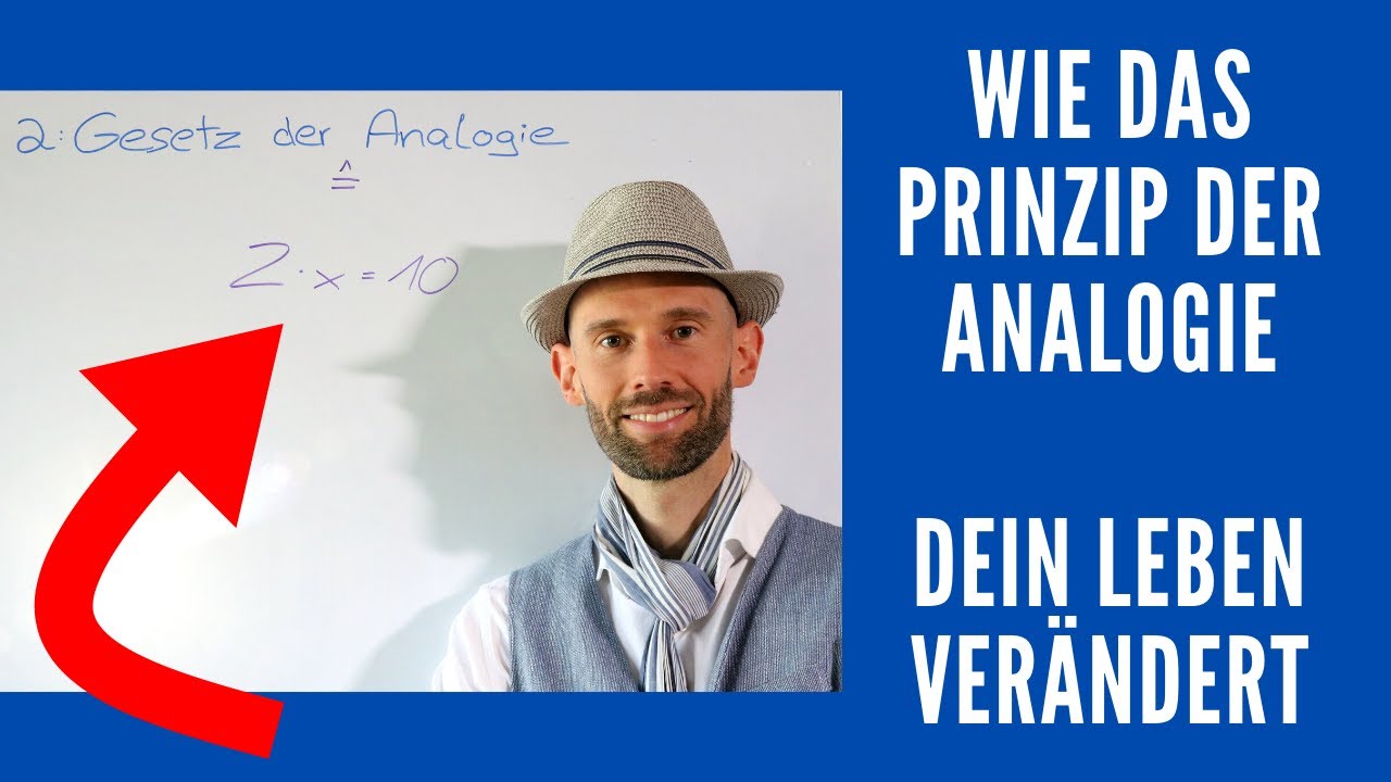 Das 2. geistige Gesetz : Prinzip der Analogie / Entsprechung erkl&auml;rt! (Hermetik Kybalion)