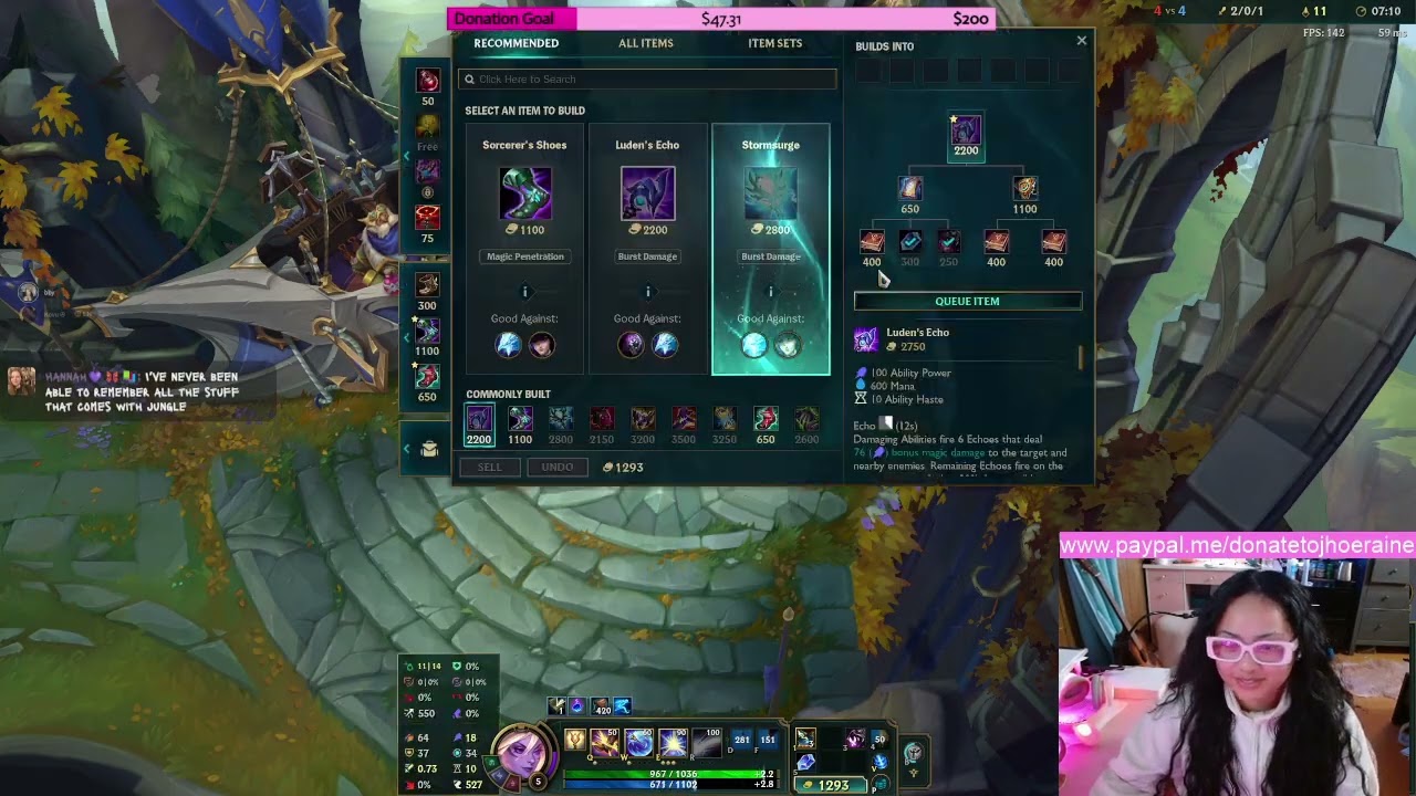 01/24/2026 - Lux Support - 7/6/12 | 45% KP - Solo - 3rd Overall - +26LP Gold 2