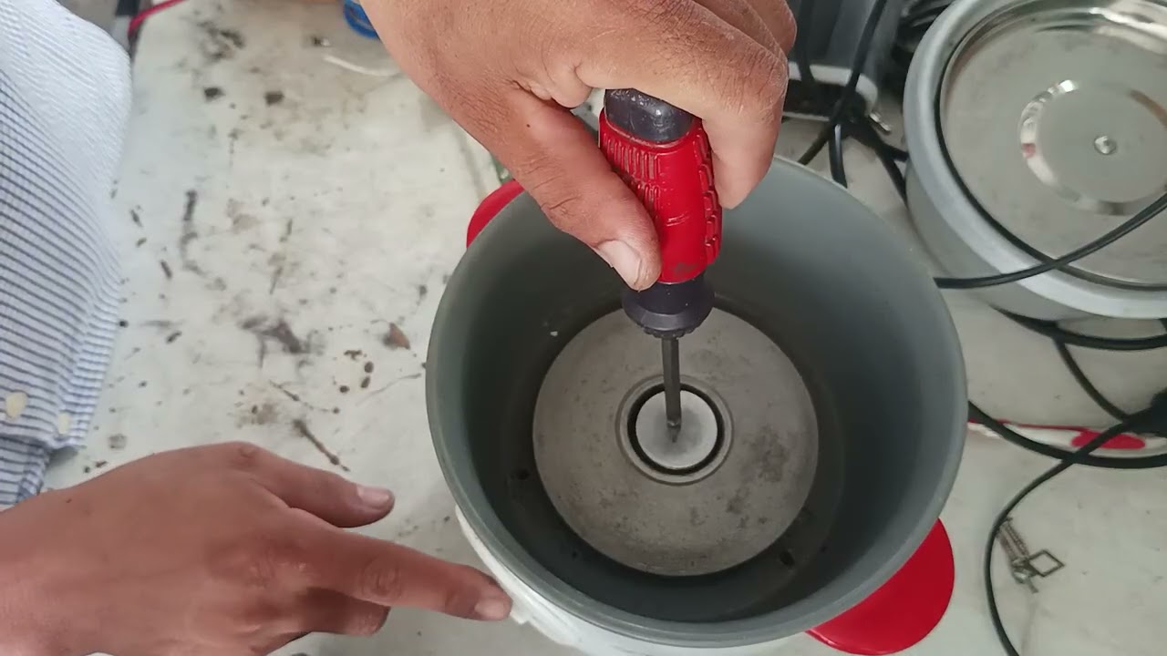 Chia sẻ cách khắc phục nồi cơm bị cháy đen công tắc tiếp điểm đơn giản 