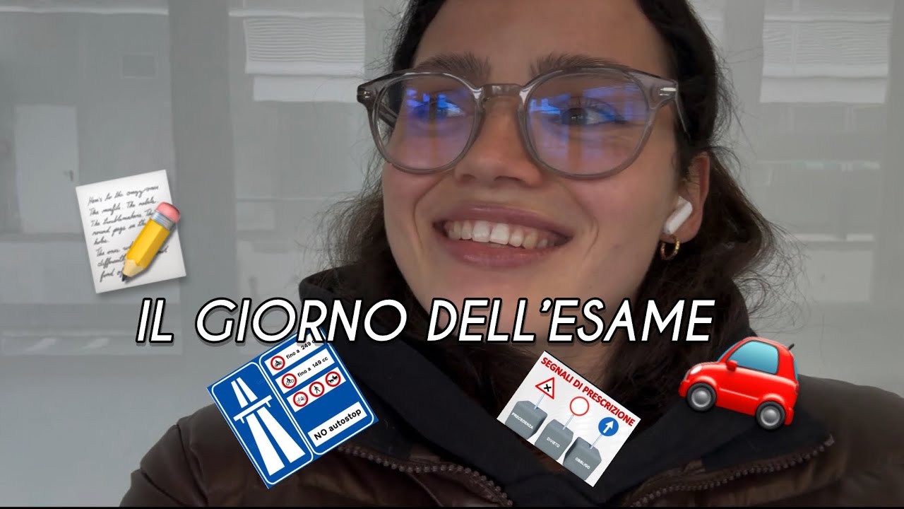 Ho fatto esame di scuola guida/le emozioni