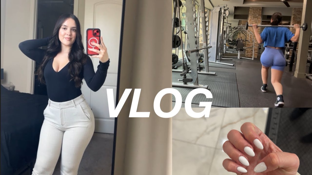 VLOG - grocery haul, work out routine, girl errands