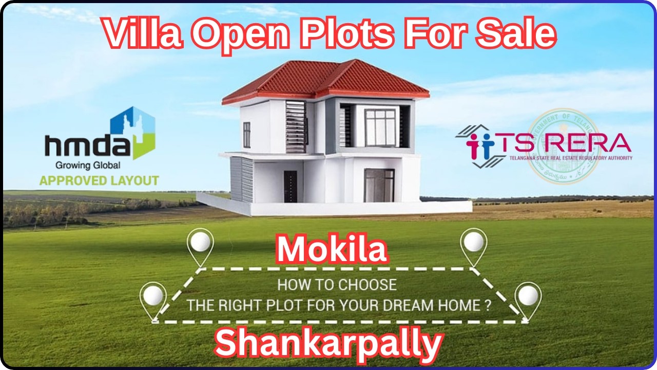 ✅Premium Gated Community Villa Open Plots For Sale At Shankarpally Town ✅Hyderabad #plotsforsale