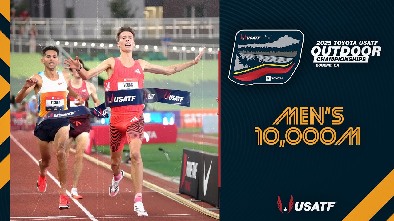 Men's 10,000m Final at the 20205 Toyota USATF Outdoor Championships