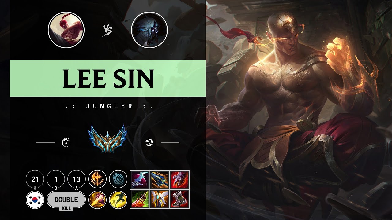 Lee Sin Jungle vs Kindred - KR Challenger Patch 14.11