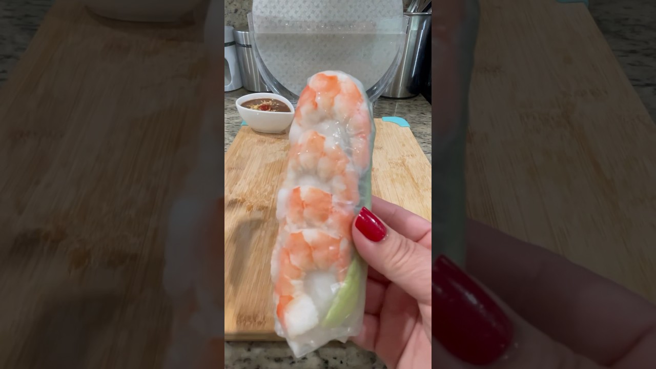 Vietnamese fresh spring rolls/goi cuon